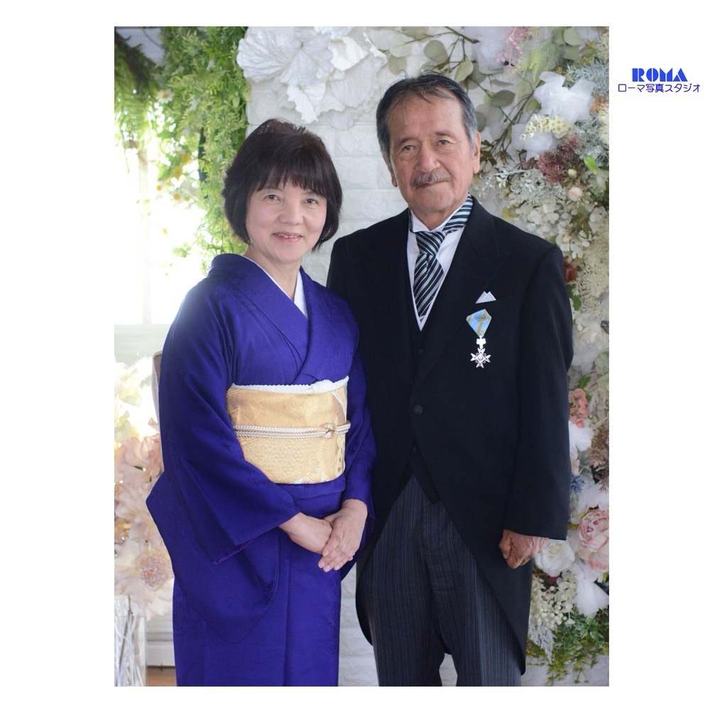静岡市叙勲写真 - ローマ写真スタジオ