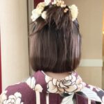 卒業袴レンタルショートヘア
