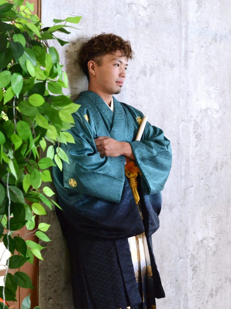 静岡市で男性袴での写真撮影