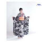 静岡市の写真館でママ振袖の前撮り写真