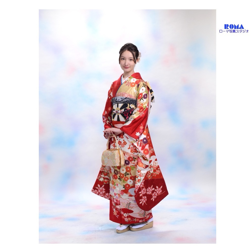 オーストラリアからのお客様静岡市の写真館で振袖撮影パック