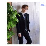 静岡市の写真館のローマ写真スタジオで男性成人式２０歳のスーツ写真
