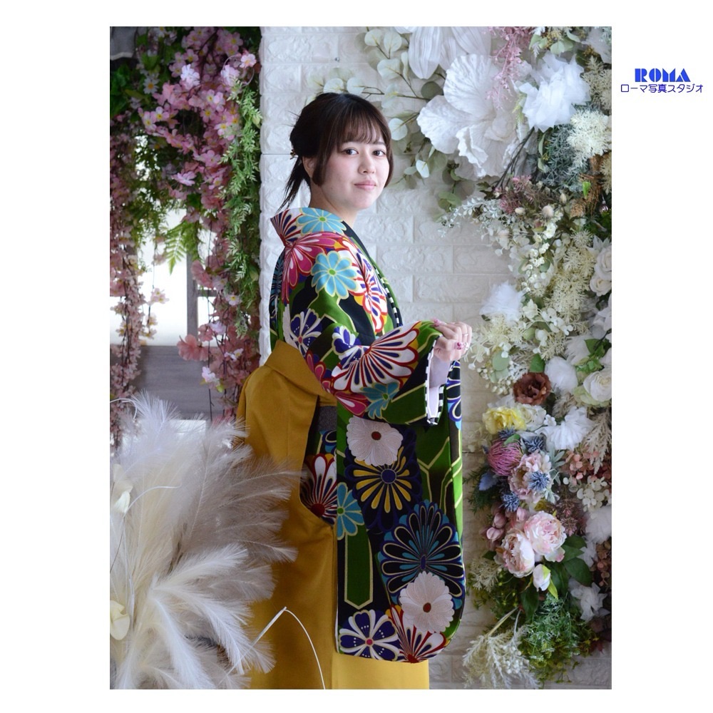 静岡市の写真館で卒業袴のレンタルと着付け、ヘア、写真